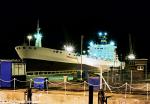 ID 2666 PEGASUS BAY (1978/52055grt/IMO 7510896, ex-CITY OF DURBAN, ACT 8, PORTLAND BAY, AG WESER) in drydock at the A&P shipyard in Southampton, England. 